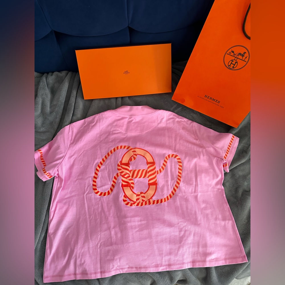SOLD OUT BNWT Hermes Canoe Boxy T-Shirt sz 42